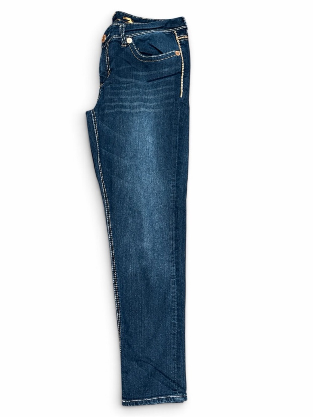 Seven7 Skinny Jeans in Dark Blue Wash - Picture 5 of 5